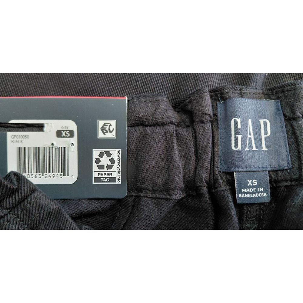 Gap Women's Easy Twill Pant Black XS - Picture 4 of 5
